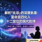 解析紫微斗數「化忌」的深層執著：當命宮四化入十二宮位的現代對待